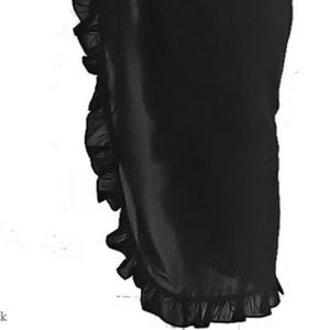A Black Beauty in Women's Swimwear Cover Up Swim Shorts Sarong Wrap Comfy OSFA